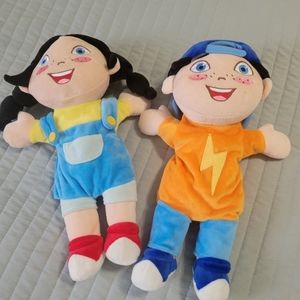 VipKid Meg and Mike Dolls